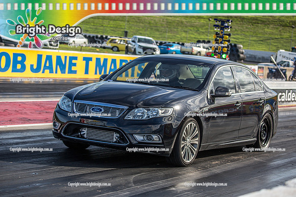 Sunday Funday @ Calder Park Drag Racing Sunday 16 June 2019 (119800)  203 black ford tbc