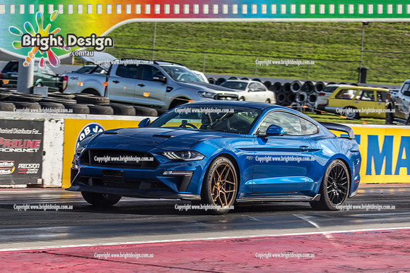 Sunday Funday @ Calder Park Drag Racing Sunday 16 June 2019 (119807)  BLUE MUSTANG MYSTANGMODS