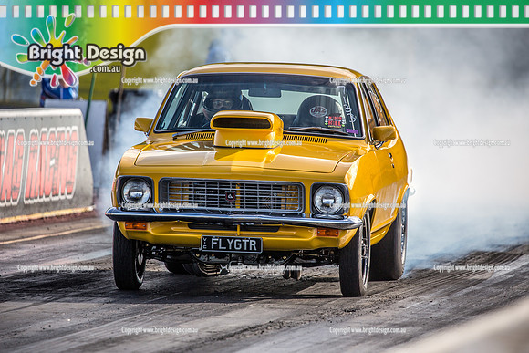 Sunday Funday @ Calder Park Drag Racing Sunday 16 June 2019 (119828)  7133 FLYGTR DAVID