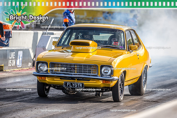 Sunday Funday @ Calder Park Drag Racing Sunday 16 June 2019 (119830)   7133 FLYGTR DAVID