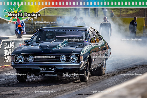 Sunday Funday @ Calder Park Drag Racing Sunday 16 June 2019 (119869)   6179 EAT454 PAUL HAMILTON Adam Rogash