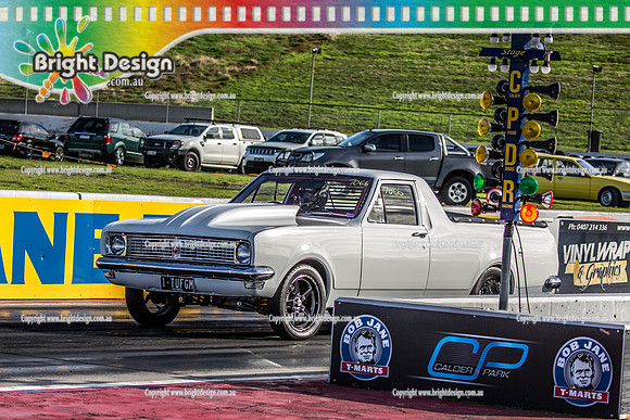 Sunday Funday @ Calder Park Drag Racing Sunday 16 June 2019 (119871)   1TUFGM KRIS ELKOVSKI  7066