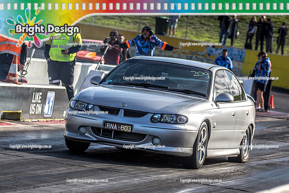 Sunday Funday @ Calder Park Drag Racing Sunday 16 June 2019 (119903)  RNA803