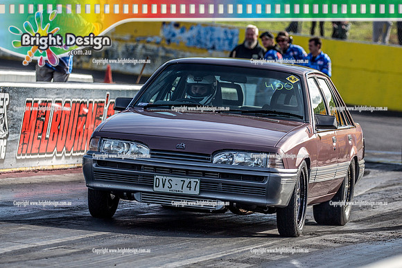 Sunday Funday @ Calder Park Drag Racing Sunday 16 June 2019 (119939)  DVS747