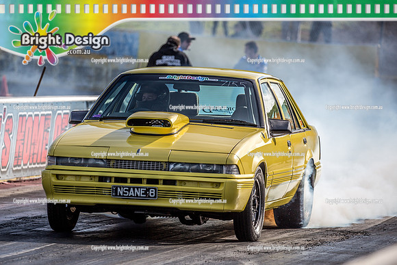 Sunday Funday @ Calder Park Drag Racing Sunday 16 June 2019 (119957)   7155 NSANE8 CHRIS MURRAY BAKER