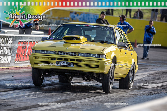Sunday Funday @ Calder Park Drag Racing Sunday 16 June 2019 (119960)   7155 NSANE8 CHRIS MURRAY BAKER