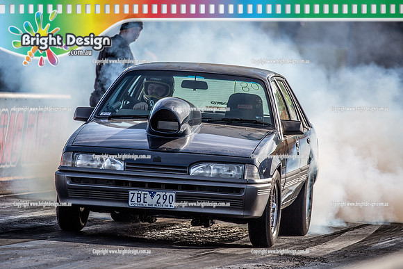 Sunday Funday @ Calder Park Drag Racing Sunday 16 June 2019 (119973)  ZBE290  Matthew xey Xuereb