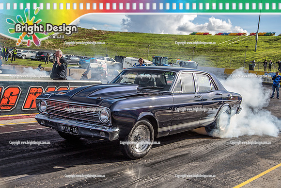 Sunday Funday @ Calder Park Drag Racing Sunday 16 June 2019 (120075)  MYXR68 6858