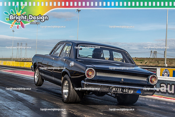 Sunday Funday @ Calder Park Drag Racing Sunday 16 June 2019 (120079)  MYXR68 6858