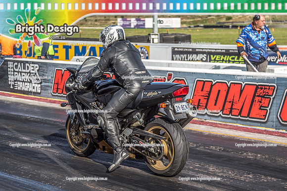 Sunday Funday @ Calder Park Drag Racing Sunday 16 June 2019 (120121)   2A8CN BIKE
