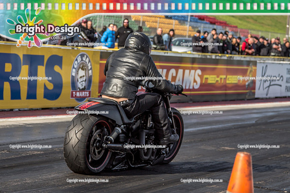 Sunday Funday @ Calder Park Drag Racing Sunday 16 June 2019 (120133)    LEIGH BIKE TBC