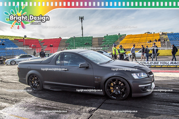 Sunday Funday @ Calder Park Drag Racing Sunday 16 June 2019 (120147)  MR8HSV