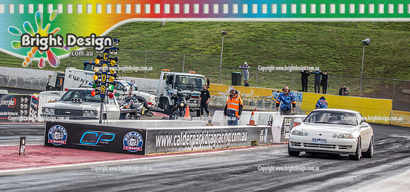 Sunday Funday @ Calder Park Drag Racing Sunday 16 June 2019 (119664)   HQZ500  SKQ753
