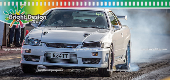 Sunday Funday @ Calder Park Drag Racing Sunday 16 June 2019 (119840)-2  R34TT