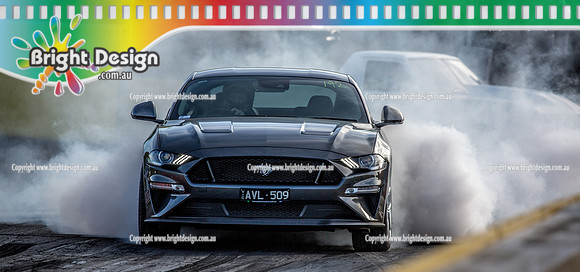 Sunday Funday @ Calder Park Drag Racing Sunday 16 June 2019 (119885)-2 AVL509  Mustang