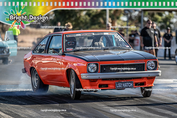 Street Machine Drag Challenge Weekend 3 SMDCW3 March 2022  BDMP3472  29171H LS2HATCH GRANT GRECH