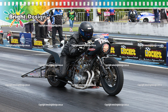 Summit Sportsman Series Rnd 1 Drag Racing 17 Jan 2015 @ Portland  (10157)  BIKE
