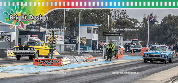 Ford vs Holden Nationals @ Heathcote Park Raceway Sat 26 Oct 2019 (24159)  XY434 RICK MATOSEVIC  TUF75 JUSTIN MILLER