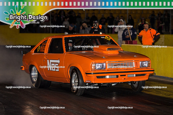 King of the Hill Off Street Drag Racing @ Calder Park Drag Racing Fri 13 May 2016  (54337)  1185 ROB CARR