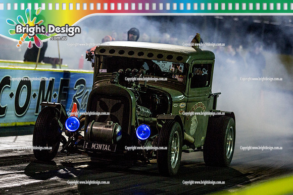 King of the Hill Off Street Drag Racing @ Calder Park Drag Racing Fri 13 May 2016  (54787)  M3NTAL WAYNE SAMPSON