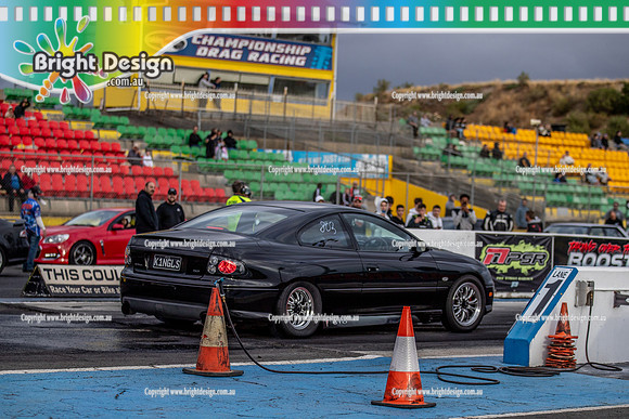 Fast Friday & Roll Racing @ Calder Park Drag Racing 23 Febraury 2024 (164003)  K1NGLS