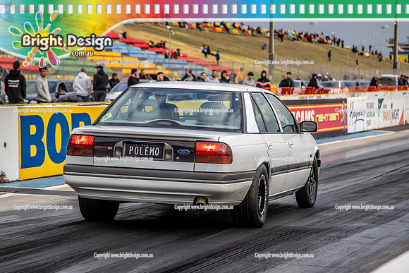 Fast Friday & Roll Racing @ Calder Park Drag Racing 23 Febraury 2024 (164021)  POLEMO