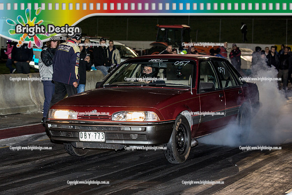KOTH King of the Hill & Fast Friday @ Calder Park Drag Racing Friday 5 MAY 2017 (84085) DBY773
