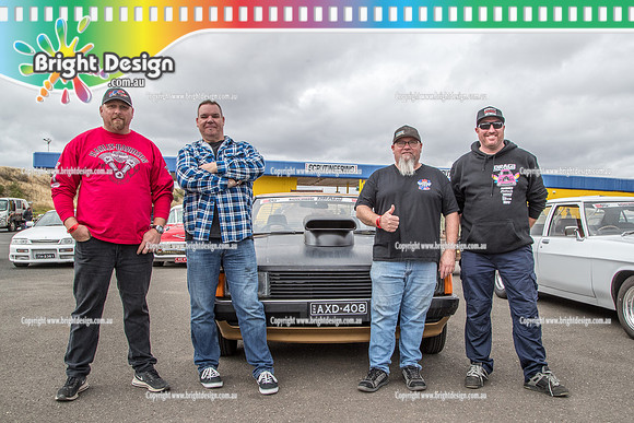 Street Machine Drag Challenge 6 SMDC6 2019  BDMP0099  AXD408 CRAIG TEX WALKER CREW