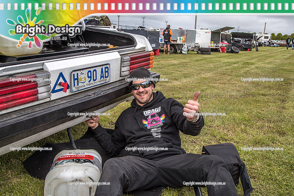 Street Machine Drag Challenge 6 SMDC6 2019  BDMP9432  H 90AB CHRIS PALFREYMAN TAS CREW