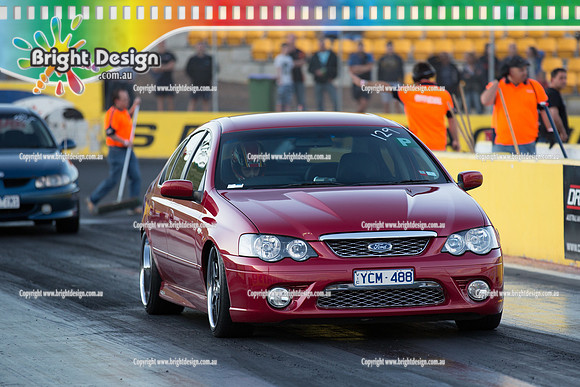 ANDRA Street Outlaws Drag Racing Quals Rnd 6 @ Calder Park 10 October 2014  (25989)  YCM488