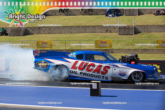 X-Champs @ Sydney Dragway SUN 4 May 2014  (6408)  GARY PHILLIPS  TD 76  TOP DOOR SLAMMER