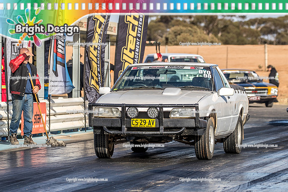 Street Machine Drag Challenge 6 SMDC6 2019  BDMP6869  CS29AV XF UTE ENOCH BAILEY