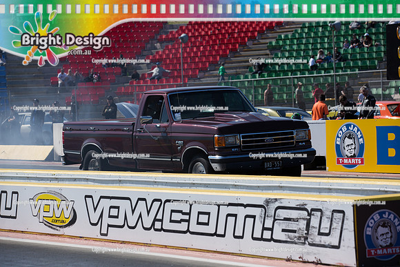 ANDRA Street Outlaws Drag Racing Quals Rnd 5 @ Calder Park 24 September 2014 (24346)  BAD557