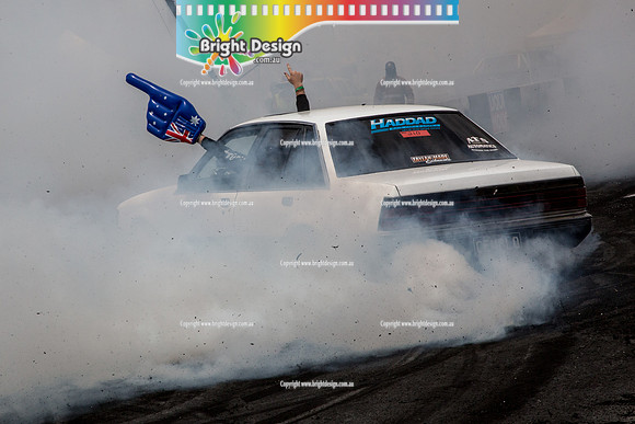 Summernats 28 Sunday 4 Jan 2015  BD  (7870)  CEMBLO BURNOUT