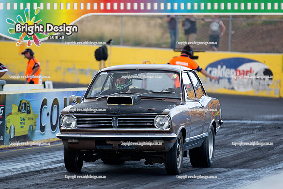 ANDRA Street Meet @ Calder Park Raceway  FRI 10 Jan 2014  (5968)  HB TORANA BROWN