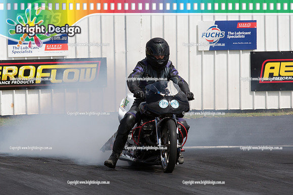 Summit Sportsman Series Rnd 1 Drag Racing 17 Jan 2015 @ Portland  (10089)  BIKE
