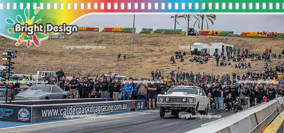 Street Outlaws NPK No Prep Kings vs Australia @ Calder D2 19 March 2023 (148591) JOHN DOE SCOTT Taylor FAIRXW FRANK DANDY ENGINES
