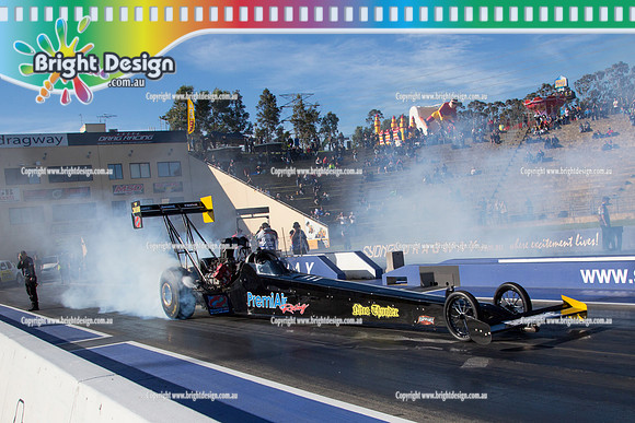 X-Champs @ Sydney Dragway SUN 4 May 2014  (6969)  TOP FUEL TF 3698  PREMIAIR RACING  PETER XIBERRAS