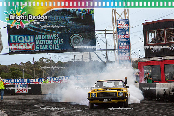 Summernats 28 Sunday 4 Jan 2015  BD  (8381)  TUFZED BURNOUT