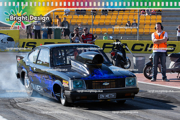 ANDRA Street Outlaws Drag Racing Quals Rnd 5 @ Calder Park 24 September 2014 (24791)  ONMETH