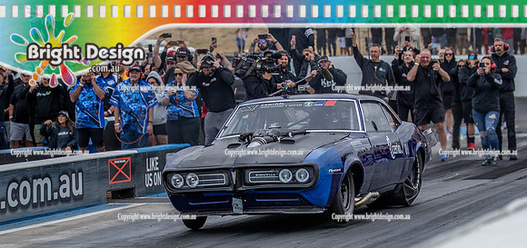 Street Outlaws NPK No Prep Kings vs Australia @ Calder D2 19 March 2023 (148191)-2 1968 Robin Roberts Racing