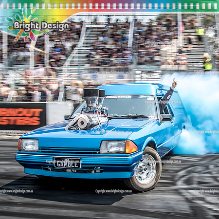 Summernats 33 Friday 3 Jan 2020  BDMP2260 SQ  GAMBLE BURNOUT
