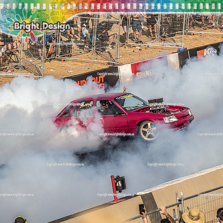 Summernats 33 Friday 3 Jan 2020  BDMP3490 SQ SILLYTOY BURNOUT