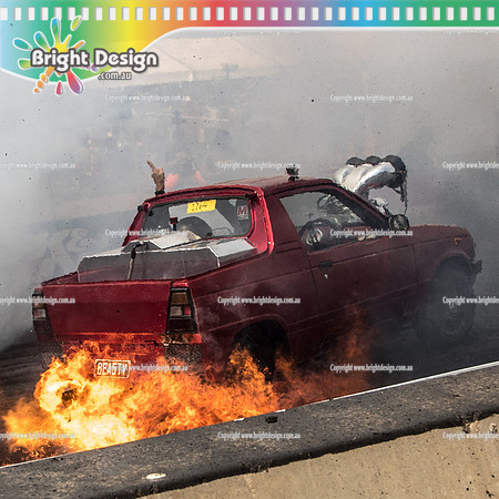 Summernats 33 Friday 3 Jan 2020  BDMP2157 SQ  BEASTY FIRE BURNOUT