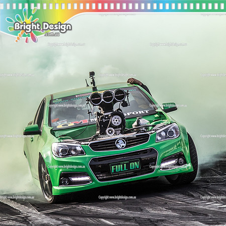 Summernats 33 Saturday 4 Jan 2020  BDMP6770  FULLON BURNOUT WINNER