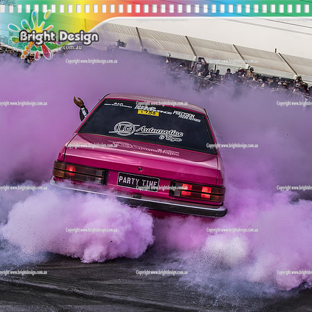 Summernats 33 Saturday 4 Jan 2020  BDMP6536 SQ  PARTYTIME BURNOUT