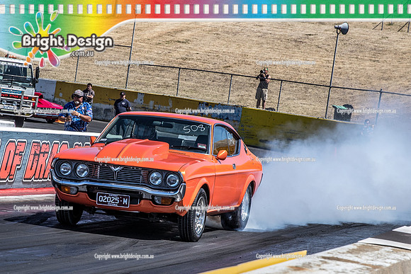 Funday Sunday @ Calder Park Drag Racing Sunday 8 December 2019 (133002)  02025M