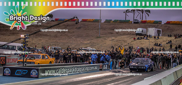 Street Outlaws NPK No Prep Kings vs Australia @ Calder D2 19 March 2023 (149248) 2501 BADD71 BRUNO MATIJASEVIC
