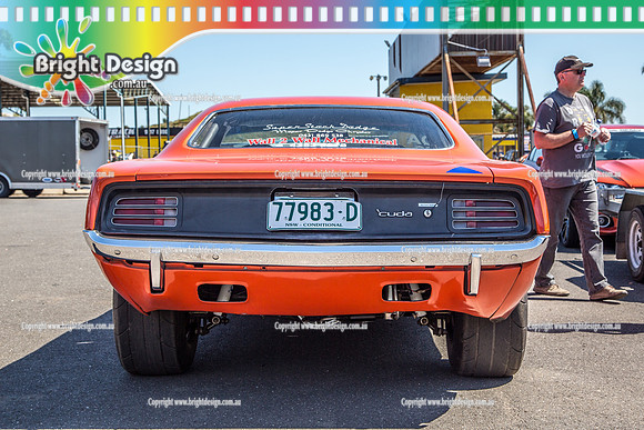 Street Machine Drag Challenge 5 SMDC5 2018  BDMP0019  77983D  CUDA  ANDREW MCLELLAN