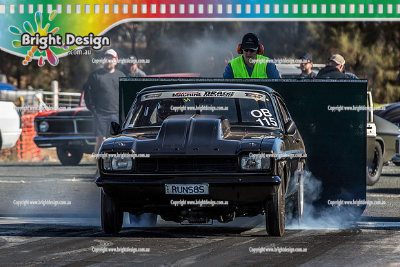 Street Machine Drag Challenge 5 SMDC5 2018  BDMP5905  RUNS8S  MARK WHITLA